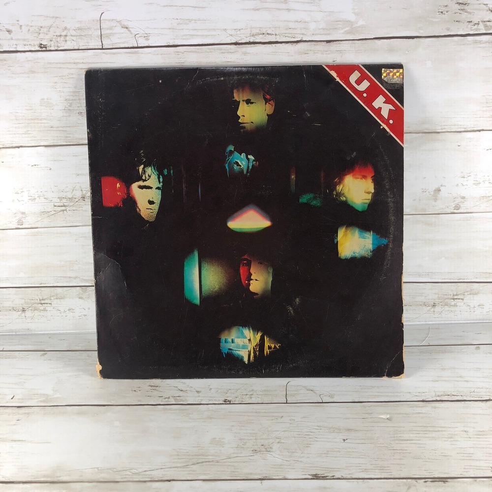 UK Self Titled Vinyl LP 1978 Polydor PD-1-6146 Wetton Bruford Jobson Prog Rock